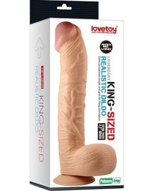 Фалоімітатор - King-Sized Realistic Dildo 12 Фалоімітатор - King-Sized Realistic Dildo 12