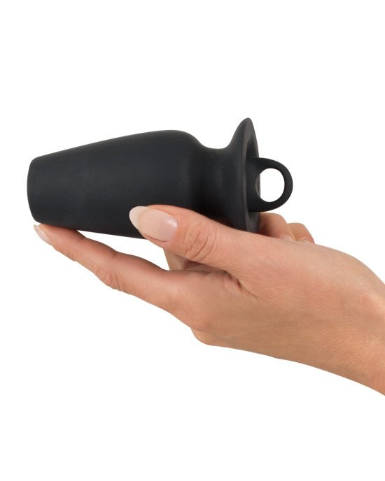 Анальна пробка - Lust Tunnel Plug With Stopper Анальна пробка - Lust Tunnel Plug With Stopper