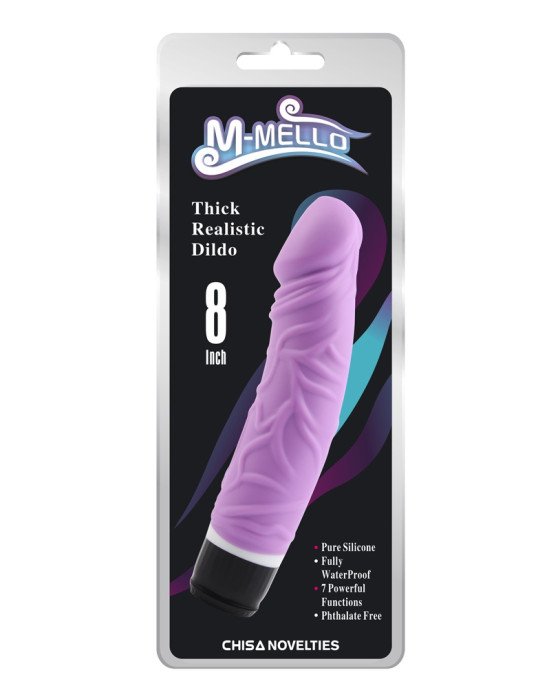 Вібратор - M-Mello Thick Realistic Dilio Purple Вібратор - M-Mello Thick Realistic Dilio Purple