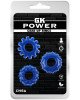 Ерекційні кільця - GK Power Gear Up Rings Blue Ерекційні кільця - GK Power Gear Up Rings Blue