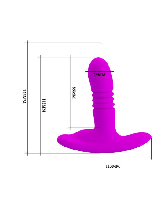 Вібратор - Pretty Love Heather Vibro Stimulator Purple