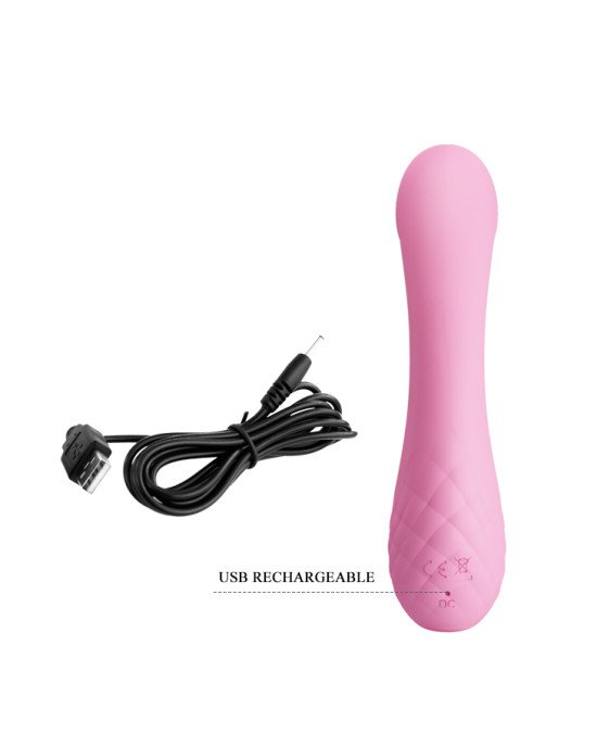 Вібратор - Pretty Love Ron Vibrator Pink Вібратор - Pretty Love Ron Vibrator Pink