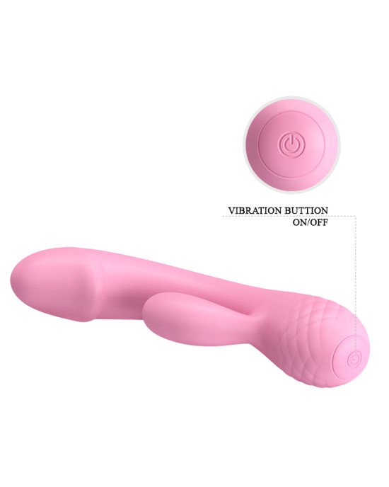 Вібратор - Pretty Love Ron Vibrator Pink Вібратор - Pretty Love Ron Vibrator Pink