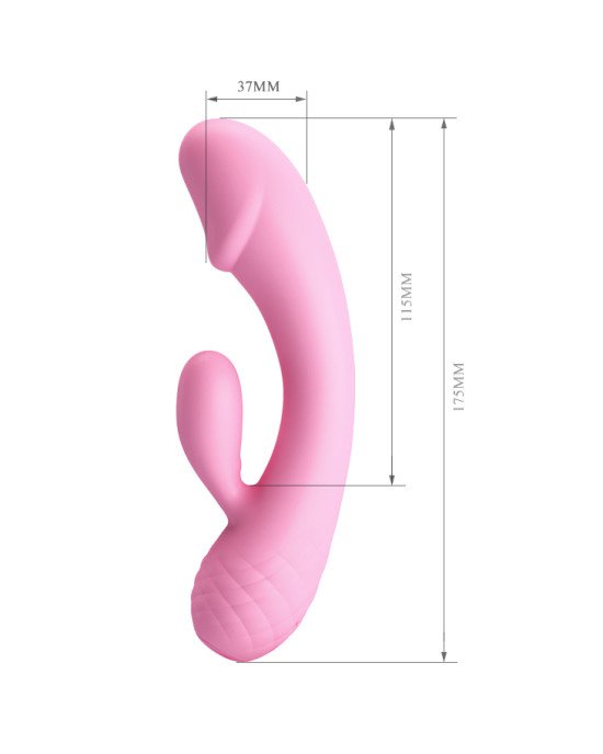 Вібратор - Pretty Love Ron Vibrator Pink Вібратор - Pretty Love Ron Vibrator Pink