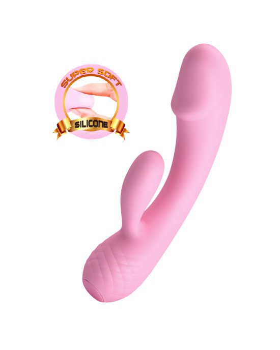 Вібратор - Pretty Love Ron Vibrator Pink Вібратор - Pretty Love Ron Vibrator Pink