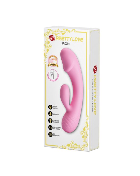 Вібратор - Pretty Love Ron Vibrator Pink Вібратор - Pretty Love Ron Vibrator Pink