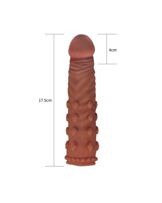 Насадка на член - Pleasure X-Tender Penis Sleeve Add 2 Насадка на член - Pleasure X-Tender Penis Sleeve Add 2