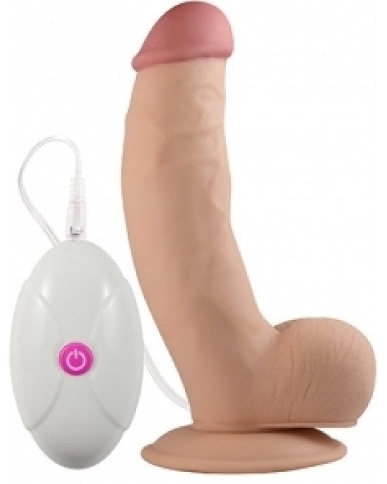Реалістичний вібратор - The Ultra Soft Dude Vibrating 8.5 Реалістичний вібратор - The Ultra Soft Dude Vibrating 8.5