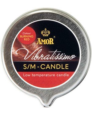 Масажна свічка - Vibratissimo Burning Red, 50 мл
