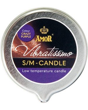 Масажна свічка - Vibratissimo Crazy Purple, 50 мл