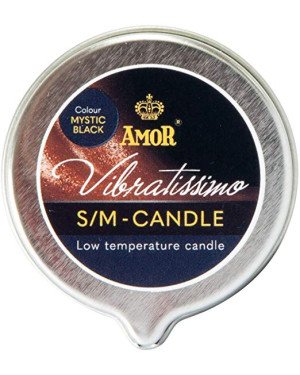 Масажна свічка - Vibratissimo Mystic Black, 50 мл