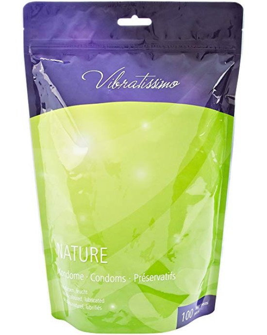 Презервативи - Vibratissimo Nature, 100 шт. Презервативи - Vibratissimo Nature, 100 шт.
