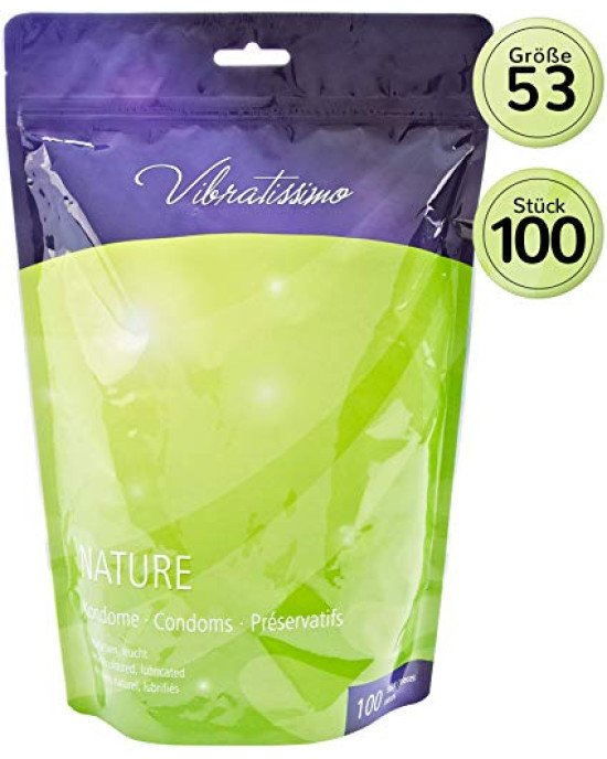 Презервативи - Vibratissimo Nature, 100 шт. Презервативи - Vibratissimo Nature, 100 шт.