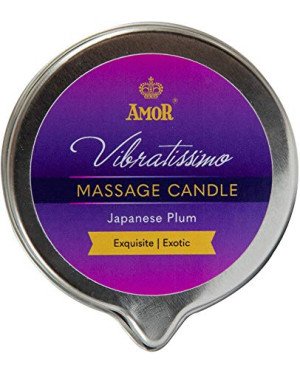 Масажна свічка - Vibratissimo Japanese Plum, 50 мл