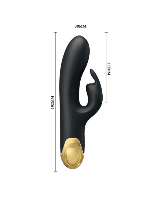 Вібратор - Pretty Love Royal Pleasure Double Pleasure Black Вібратор - Pretty Love Royal Pleasure Double Pleasure Black