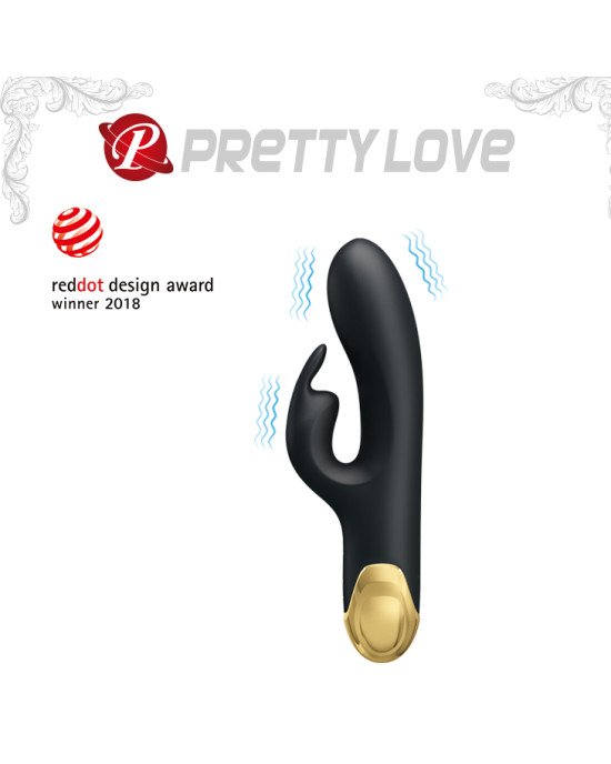 Вібратор - Pretty Love Royal Pleasure Double Pleasure Black Вібратор - Pretty Love Royal Pleasure Double Pleasure Black