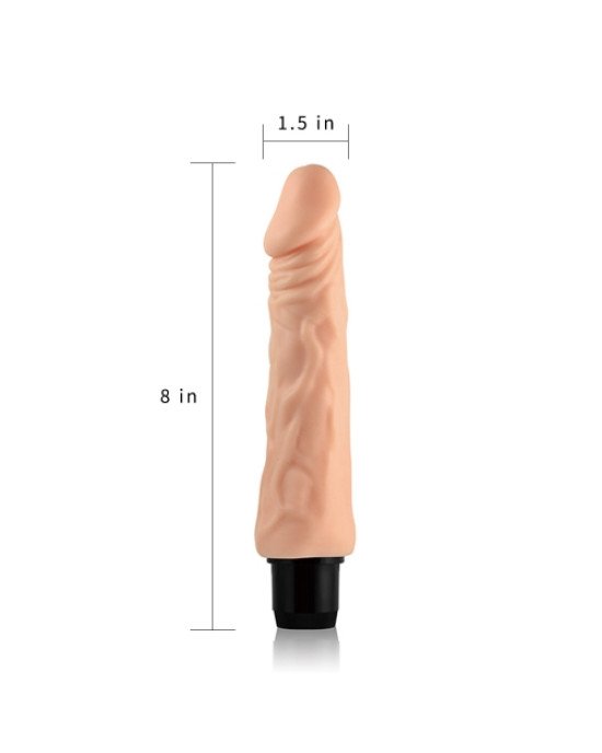 Реалістичний вібратор - Xtreme Feel Vibrator 9 Flesh 8 Реалістичний вібратор - Xtreme Feel Vibrator 9 Flesh 8