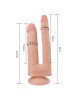 Фалоімітатор - Skinlike Double Penetration Soft Cock Фалоімітатор - Skinlike Double Penetration Soft Cock
