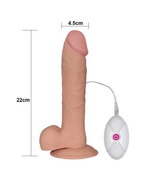 Реалістичний вібратор - The Ultra Soft Dude Vibrating 9