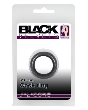 Ерекційне кільце - Black Velvets Cock Ring, 2,6 см