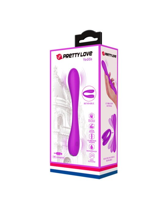 Вібратор - Pretty Love Yedda Vibrator / Stimulator Purple Вібратор - Pretty Love Yedda Vibrator / Stimulator Purple