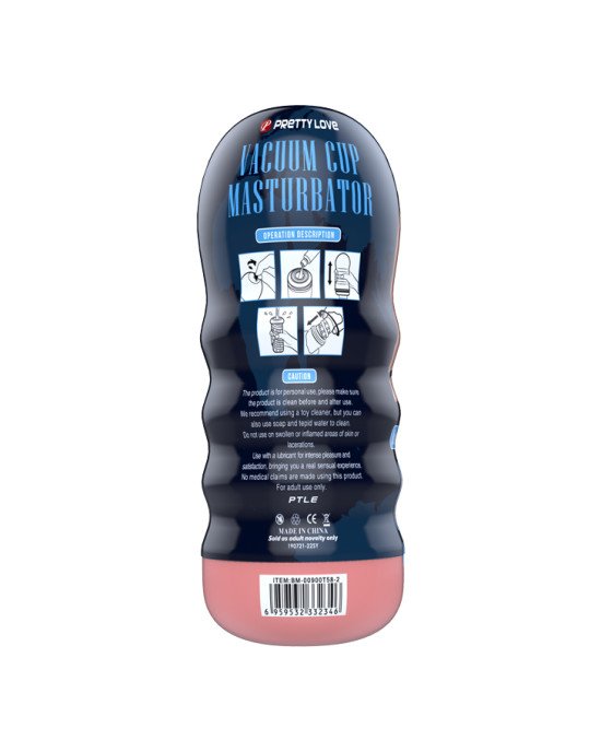 Мастурбатор - Pretty Love Vacuum Cup Masturbator Mouth