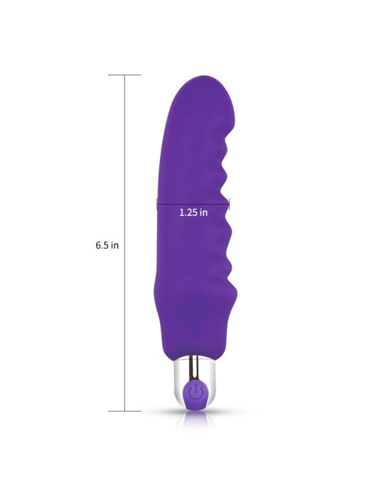Вібратор - IJOY Rechargeable Silicone Waver Purple Вібратор - IJOY Rechargeable Silicone Waver Purple