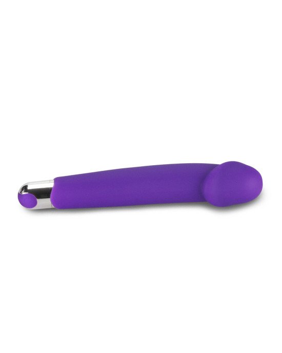 Вібратор - IJOY Rechargeable Silicone Dildo Purple Вібратор - IJOY Rechargeable Silicone Dildo Purple