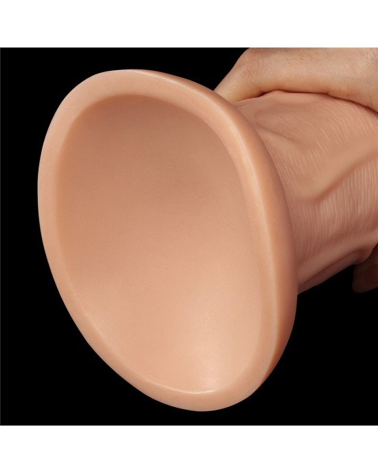 Фалоімітатор - King-Sized Realistic Curved Dildo 9.5 Фалоімітатор - King-Sized Realistic Curved Dildo 9.5