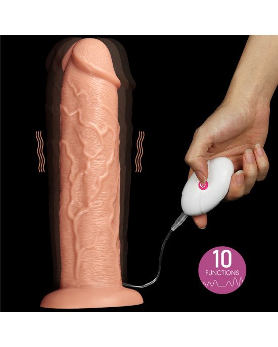 Реалістичний вібратор - King-Sized Realistic Long Vibrating Dildo 11 Реалістичний вібратор - King-Sized Realistic Long Vibrating Dildo 11
