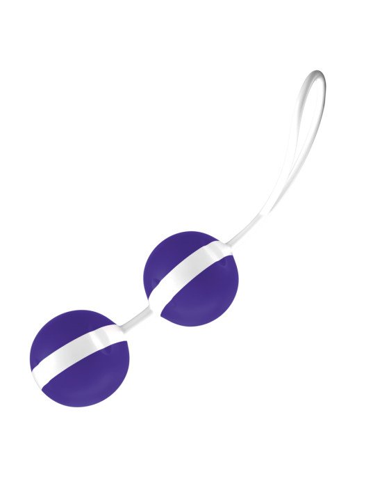 Вагінальні кульки - Joyballs Trend, purple / white