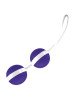 Вагінальні кульки - Joyballs Trend, purple / white