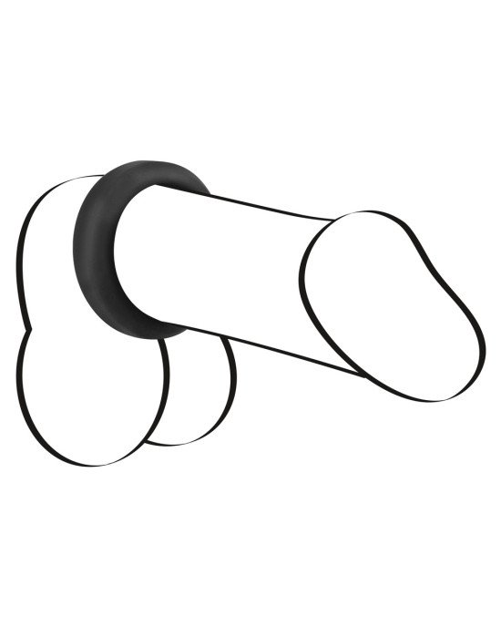 Ерекційне кільце - Black Velvets Cock Ring, 3.8 см Ерекційне кільце - Black Velvets Cock Ring, 3.8 см