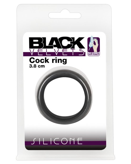 Ерекційне кільце - Black Velvets Cock Ring, 3.8 см Ерекційне кільце - Black Velvets Cock Ring, 3.8 см