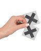 Прикраса для сосків - Cottelli Collection Nipple Sticker X Прикраса для сосків - Cottelli Collection Nipple Sticker X
