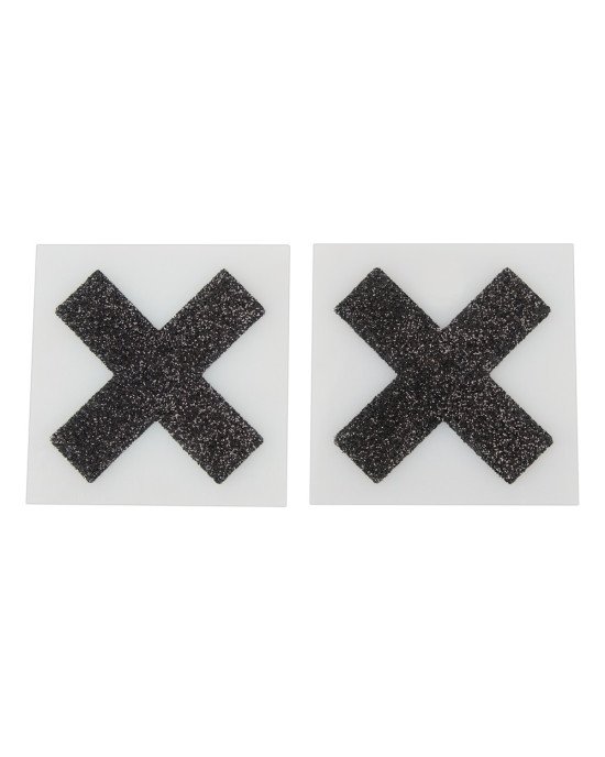 Прикраса для сосків - Cottelli Collection Nipple Sticker X Прикраса для сосків - Cottelli Collection Nipple Sticker X