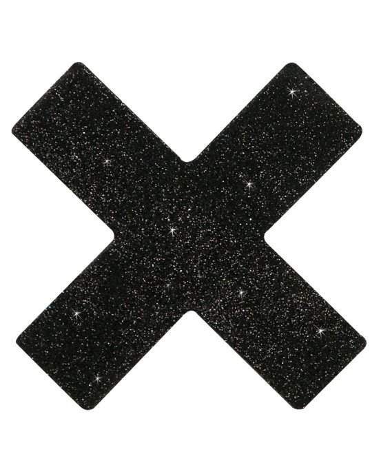 Прикраса для сосків - Cottelli Collection Nipple Sticker X Прикраса для сосків - Cottelli Collection Nipple Sticker X