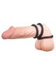 Набір ерекційних кілець - Lust 3 Black Набір ерекційних кілець - Lust 3 Black