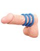 Набір ерекційних кілець - Lust 3 Blue Набір ерекційних кілець - Lust 3 Blue