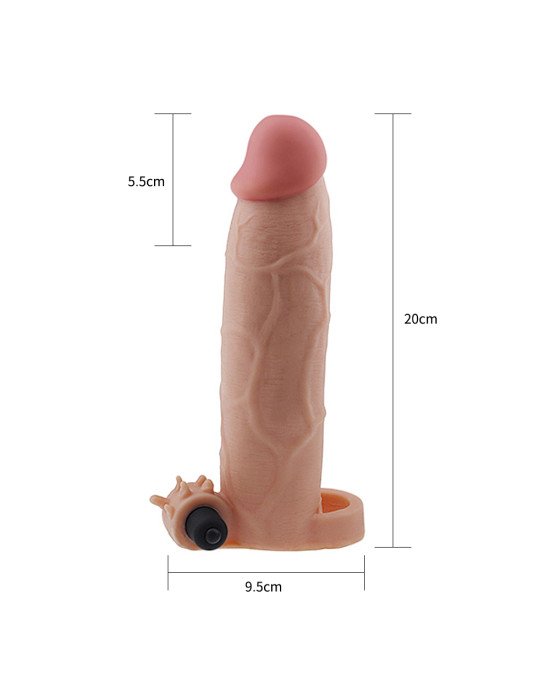 Насадка на член - Pleasure X-Tender Vibrating Penis Sleeve Add 3 Насадка на член - Pleasure X-Tender Vibrating Penis Sleeve Add 3