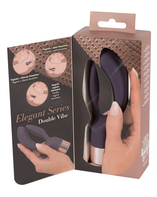 Hi-tech вібратор - Elegant Series Double Vibe