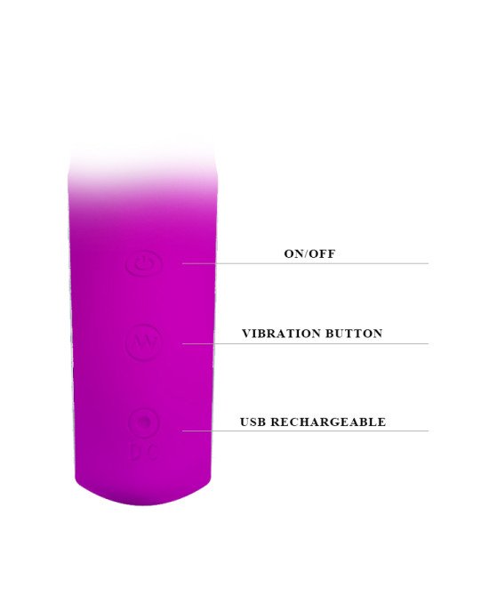 Вібратор - Pretty Love Elmer Vibrator Purple