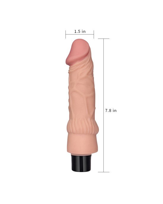 Реалістичний вібратор - Real Softee Vibrator 7,8 Реалістичний вібратор - Real Softee Vibrator 7,8
