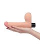 Реалістичний вібратор - Real Softee Vibrator With Balls 8