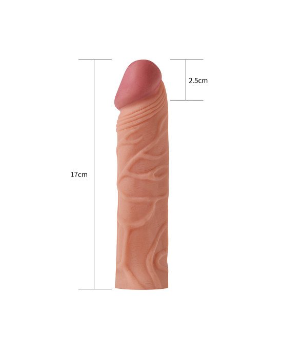 Насадка на член - Pleasure X-Tender Penis Sleeve Add 1 Насадка на член - Pleasure X-Tender Penis Sleeve Add 1
