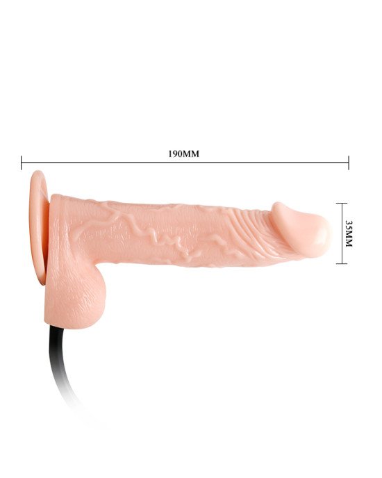 Вібратор - Inflatable Dong, 19 см Вібратор - Inflatable Dong, 19 см
