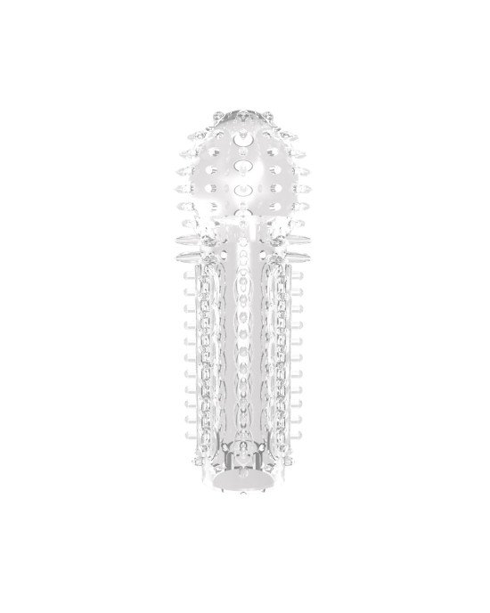 Насадка на член - SuperMe Nubby Sleeve Clear Насадка на член - SuperMe Nubby Sleeve Clear