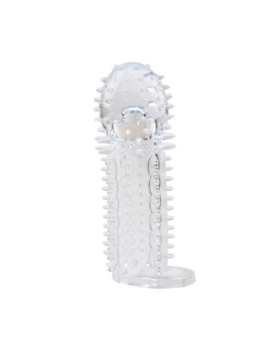 Насадка на член - SuperMe Nubby Sleeve Clear Насадка на член - SuperMe Nubby Sleeve Clear
