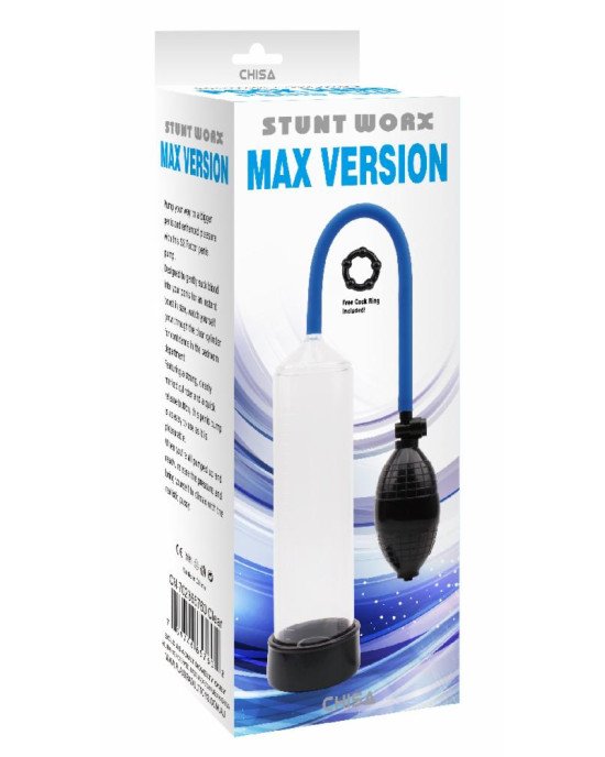 Вакуумна помпа - Stunt Worx Penis Pump Max Version Clear Вакуумна помпа - Stunt Worx Penis Pump Max Version Clear