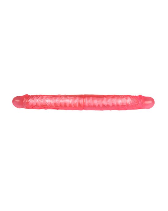 Двосторонній фалоімітатор - Double Dong Pink, 14 Двосторонній фалоімітатор - Double Dong Pink, 14
